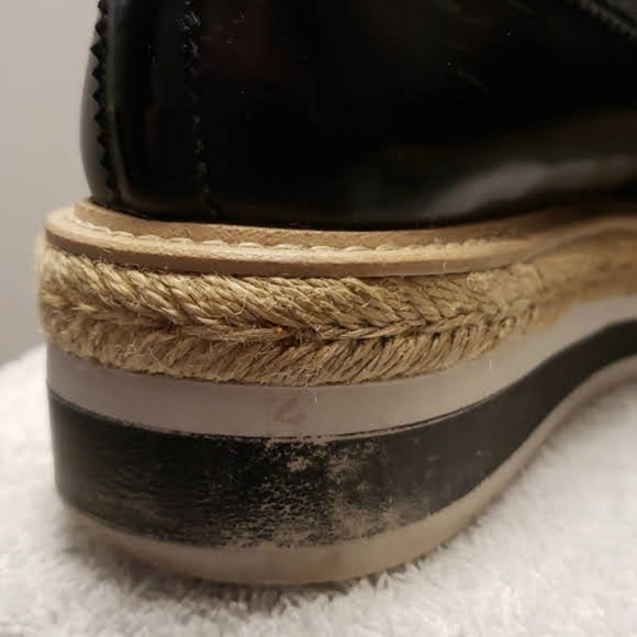 Zara Trafaluc Platform Espadrilles, dark blue, 7 or 7.5 - Picture 9 of 16